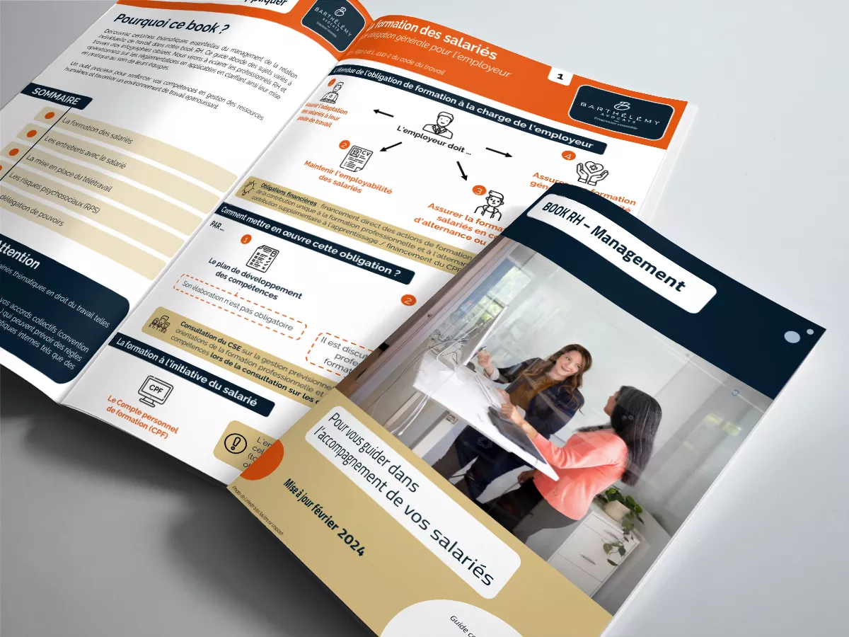 Image d'illustration pour l'infographie Book - Le management des salariés